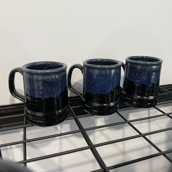 RARE Dixxon Work Hard Stay Humble Black Mug, Deneen Pottery - Picture 4 of 13